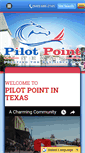 Mobile Screenshot of cityofpilotpoint.org